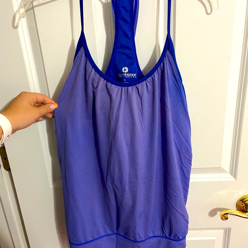 WorkOut Tank Top with Built in Sports Bra